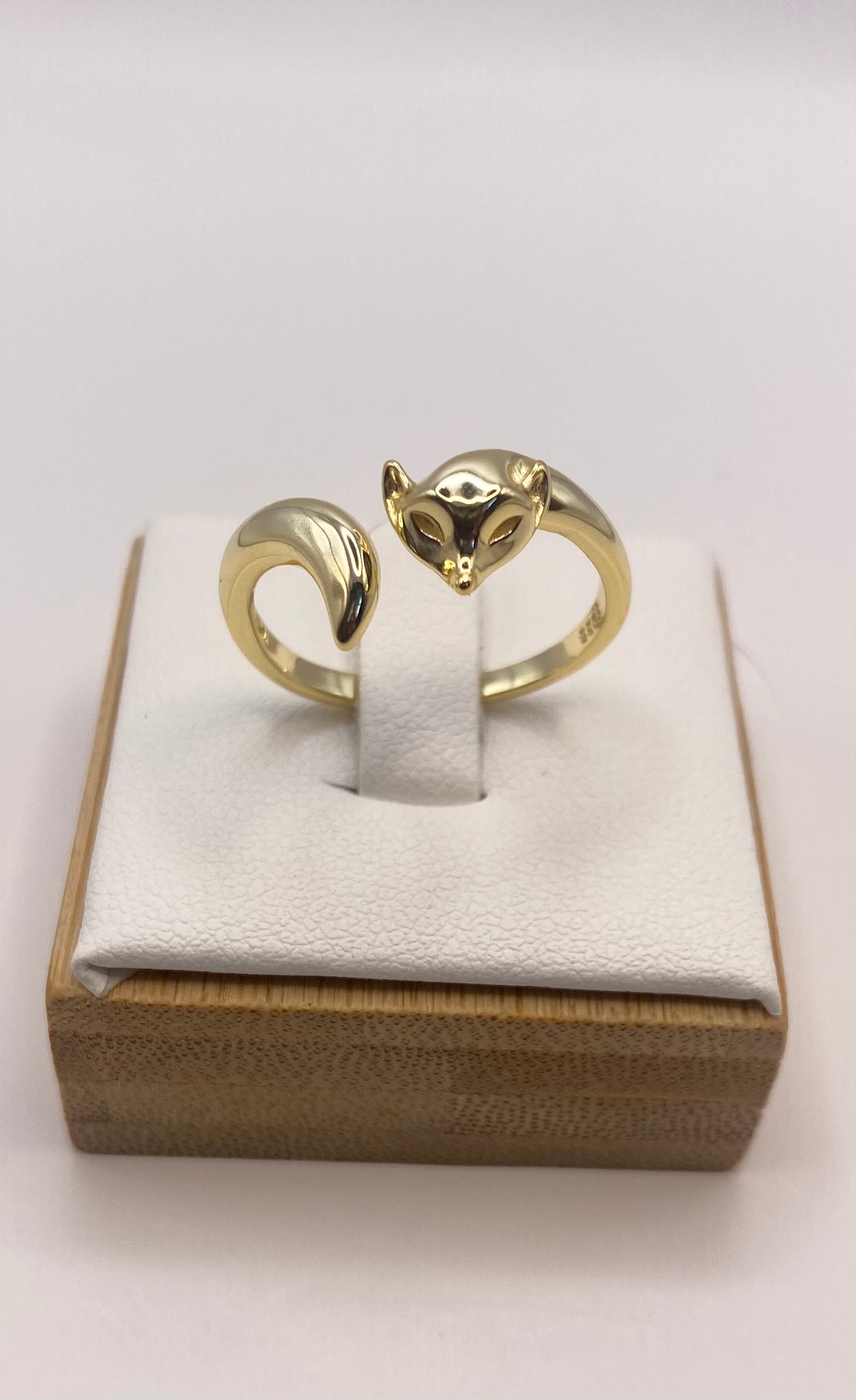 Guld pläterad 925sterling silver ring